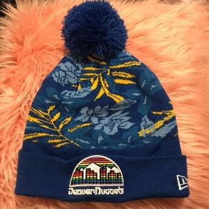 Hawaiian print Denver Nuggets beanie